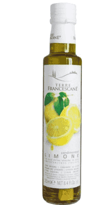Terre Francescane Limone Öl mit Zitrone Condimento Olio al Limone Terre Francescane Limone Öl mit Zitrone Condimento Olio al Limone