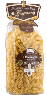 La Fabbrica Della Pasta é Cavatappi Fusilli Corti Bucati