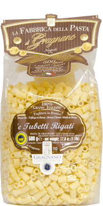 La Fabbrica della Pasta di Gragnano Tubetti Rigati La Fabbrica della Pasta di Gragnano Tubetti Rigati