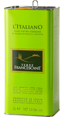 Terre Francescane L'Italiano Olivenöl 5L Kanister Terre Francescane L'Italiano Olivenöl 5L Kanister