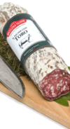 Salame Toro Macelleria Falorni - Salami mit Stier Salame Toro Macelleria Falorni - Salami mit Stier