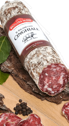 Salame cinghiale Macelleria Falorni - Salami mit Wildschwein