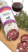 Salame al vino Chianti DOCG Macelleria Falorni - Salami mit Chianti Wein DOCG Salame al vino Chianti DOCG Macelleria Falorni - Salami mit Chianti Wein DOCG