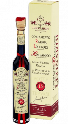 Condimento di Balsamico Riserva di Famiglia Serie 15 Acetaia Leonardi Condimento di Balsamico Riserva di Famiglia Serie 15 Acetaia Leonardi