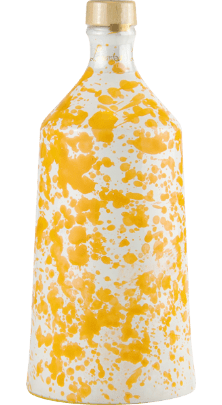 Lamantea Olio Extra Vergine di Oliva Fruttato Medio Keramikflasche Schizzo Gelb 500ml