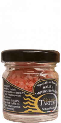 Sale Rosa e Tartufo Nero Pregiato Giuliano Tartufi 30g