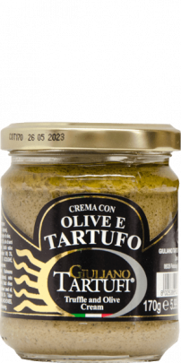 Crema con Olive e Tartufo Giuliano Tartufi 170g Crema con Olive e Tartufo Giuliano Tartufi 170g
