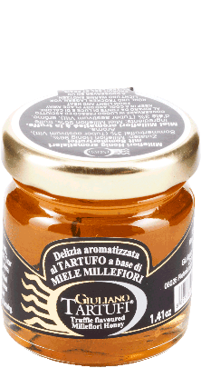 Giuliano Tartufi Blütenhonig mit Trüffel 65g Giuliano Tartufi Blütenhonig mit Trüffel 65g