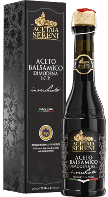 Acetaia Sereni Aceto Balsamico di Modena IGP Invecchiato Etichetta Nera Acetaia Sereni Aceto Balsamico di Modena IGP Invecchiato Etichetta Nera