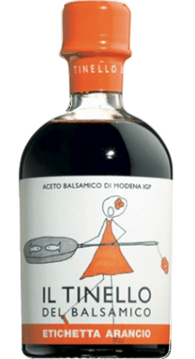 Il Tinello Etichetta Arancio (Oranges Etikett) Aceto Balsamico di Modena IGP 250ml