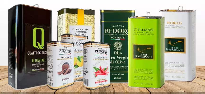 Olivenöl Dose Titelbild