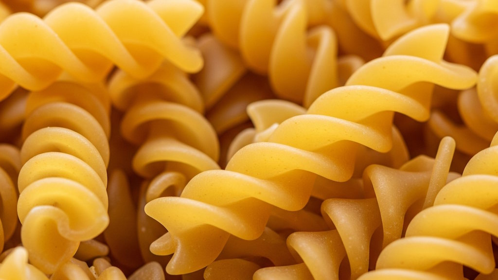Fusilli - die spiralförmigen Nudeln Nudelformat Fusilli Nudeln
