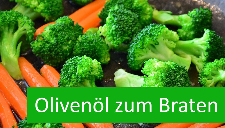 Olivenöl zum Braten - ist das gesund und hitzestabil? Olivenöl zum Braten Banner