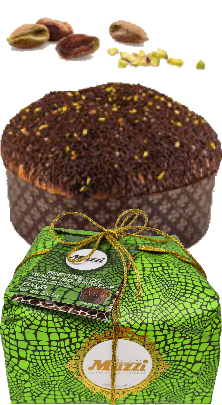 Muzzi Panettone mit Pistacchio Verde di Bronte DOP 1kg