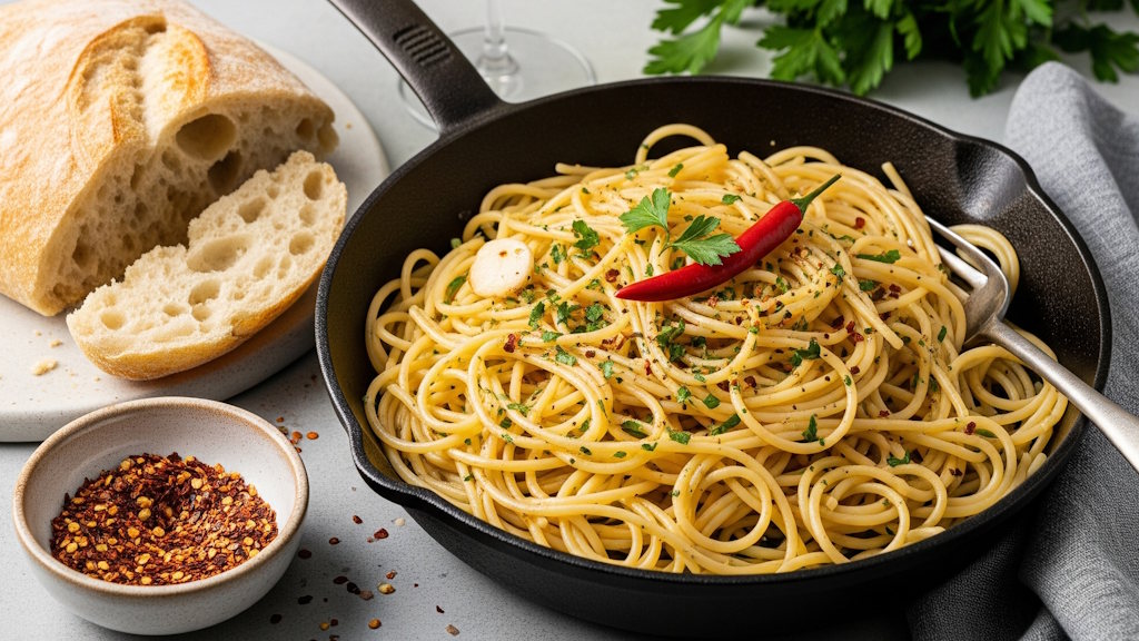 5 Spaghetti Rezepte einfach und schnell: Soo lecker! Spaghetti Aglio Olio e Peperoncino