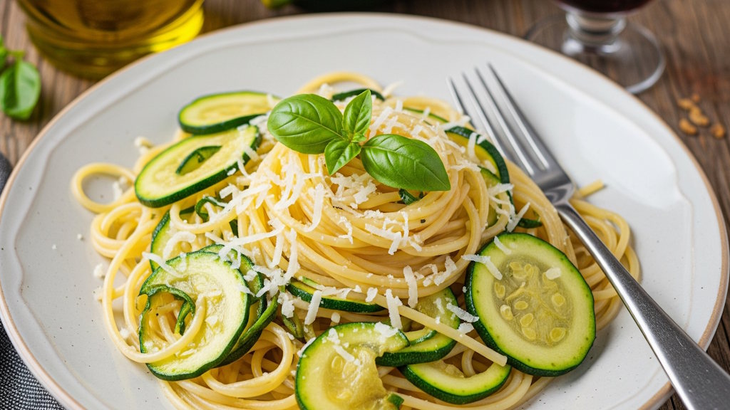 5 Spaghetti Rezepte einfach und schnell: Soo lecker! Spaghetti mit Zucchini schnell und einfach zubereitet