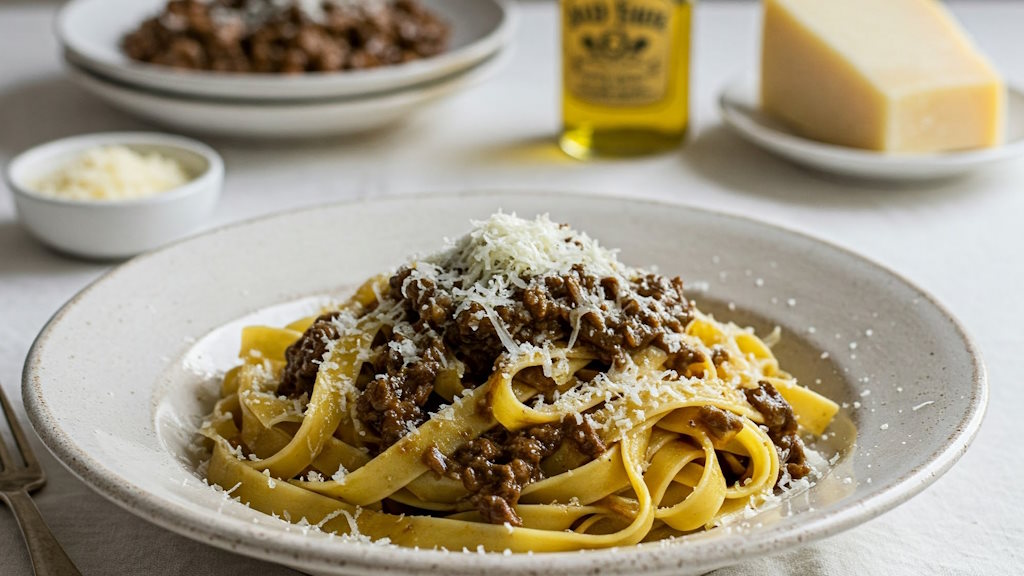 Tagliatelle al Ragu di Cinghiale