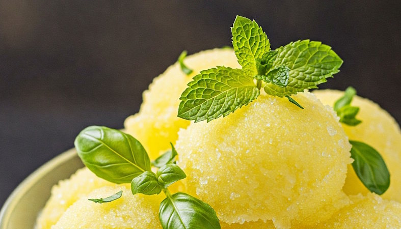 Limoncello Sorbet – Erfrischendes Dessert ohne Eismaschine