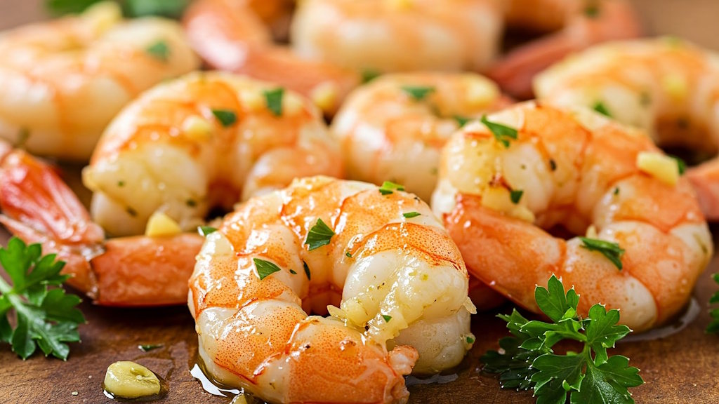 Garnelen mit Knoblauch und Olivenöl – Mediterranes Originalrezept Garnelen mit Knoblauch und Olivenöl frisch zubereitet