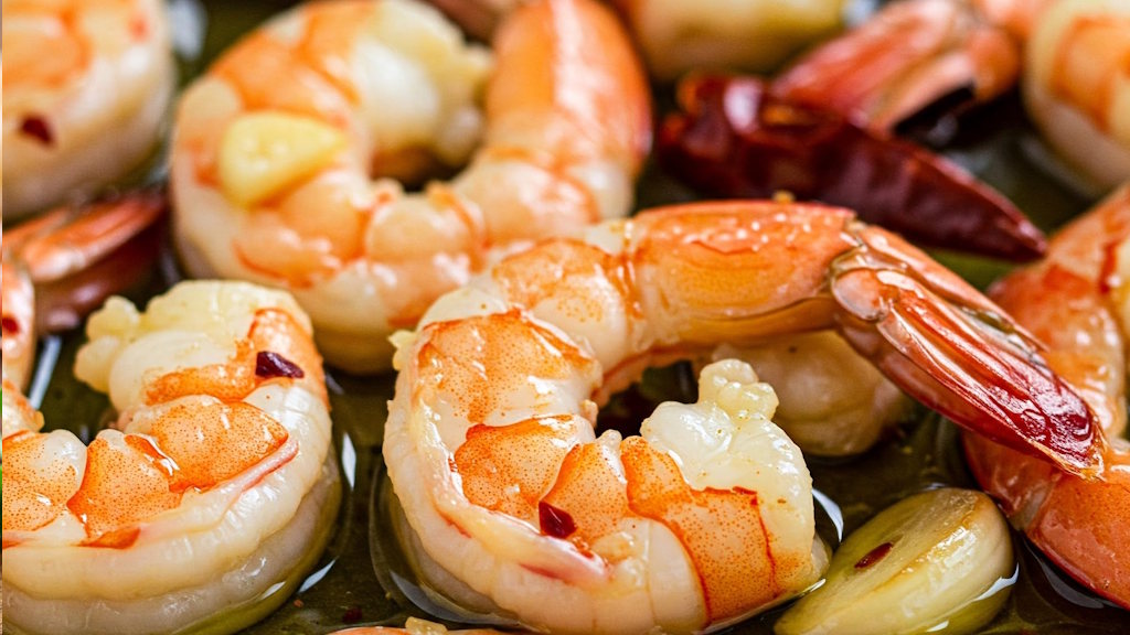 Garnelen mit Knoblauch und Olivenöl – Mediterranes Originalrezept Garnelen mit Chili und Olivenöl und Knoblauch