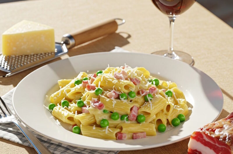 Pasta Piselli e Pancetta – Das klassisch italienische Rezept