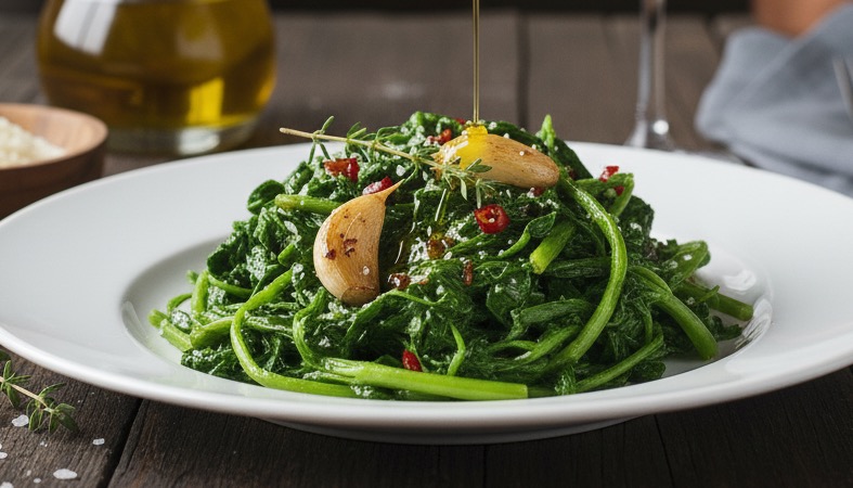 Friarielli Napoletana – Original neapolitanisches Rezept für würzige Broccoli Rape aus Kampanie Friarielli Napoletana