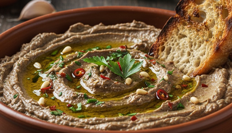 Melanzane Crema – Italienische Auberginencreme mit mediterraner Seele Melanzane Crema