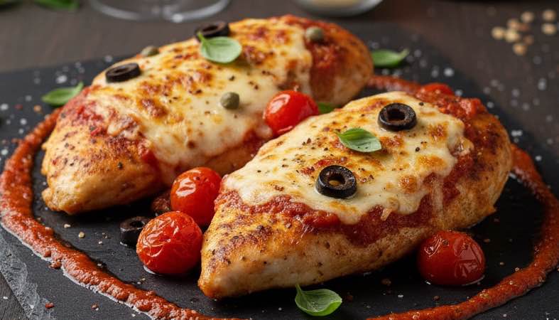 Pollo alla Pizzaiola – Ein Hauch italienischer Küche auf Ihrem Teller Pollo alla Pizzaiola besonders angerichtet